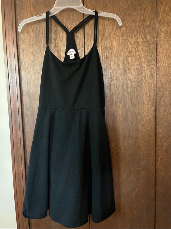 Mossimo Supply Co. Dresses & Skirts - Mossimo Supply Co. Black Racerback Fit & Flare Mini Dress Medium